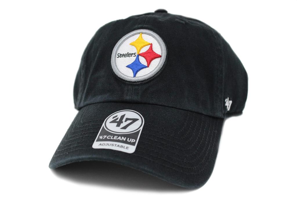 47 Brand (Forty Seven Brand) Cap 47 CLEAN UP NFL PITTSBURGH STEELERS Pittsburgh Steelers Free Size