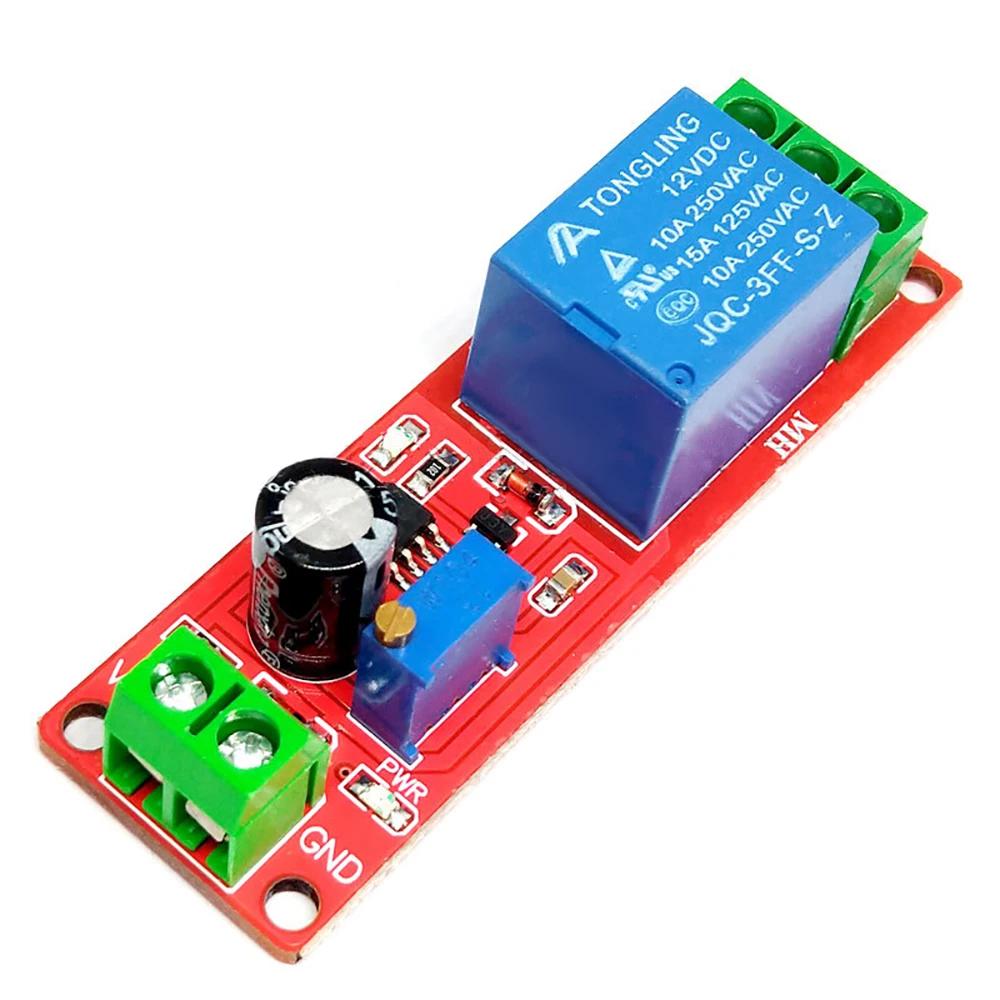 NE555 DK555 Timer Switch Adjustable Disconnect Module DC12V Time delay relay Module DC 12V Delay relay shield 0~10S