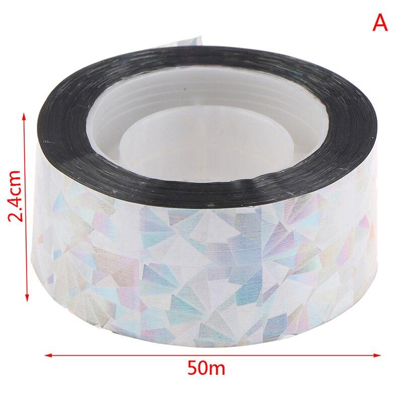Anti Bird Tape 50M/110M Scare Tape Audible Repellent Fox Pigeons Repeller Ribbon Gardening Supplies