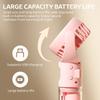New Handheld Fan USB Rechargeable Portable Hanging Neck Misting Fan Adjustable Speed Spray Water Mist Fan Outdoor Camping Travel
