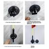 Fast Setup Aluminum Flagpole Bracket Support Suitable For Travel Vehicles Motorhome Secure Suction Base Angle Adjustable