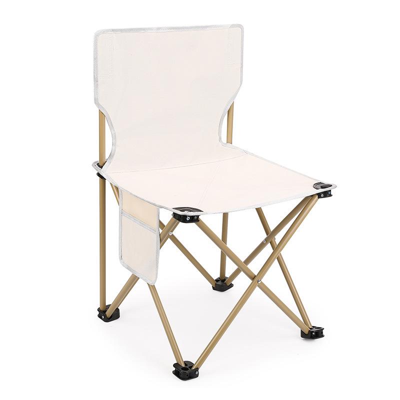 Portable Outdoor Folding Stool - Compact Camping and Fishing Chair for Art Students
