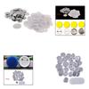 100 Pieces Accessories for Making Badges, Parts for Button Makers, Gift Ideas
