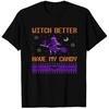 Witch Candy Halloween Ugly Sweater Trick Or Treat T Shirts