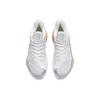 Anta Crazy 4 Rocket Exhaust Flame Slip Resistant Abrasion Resistant Low top Basketball Shoes Men's White Orange 112321113-1