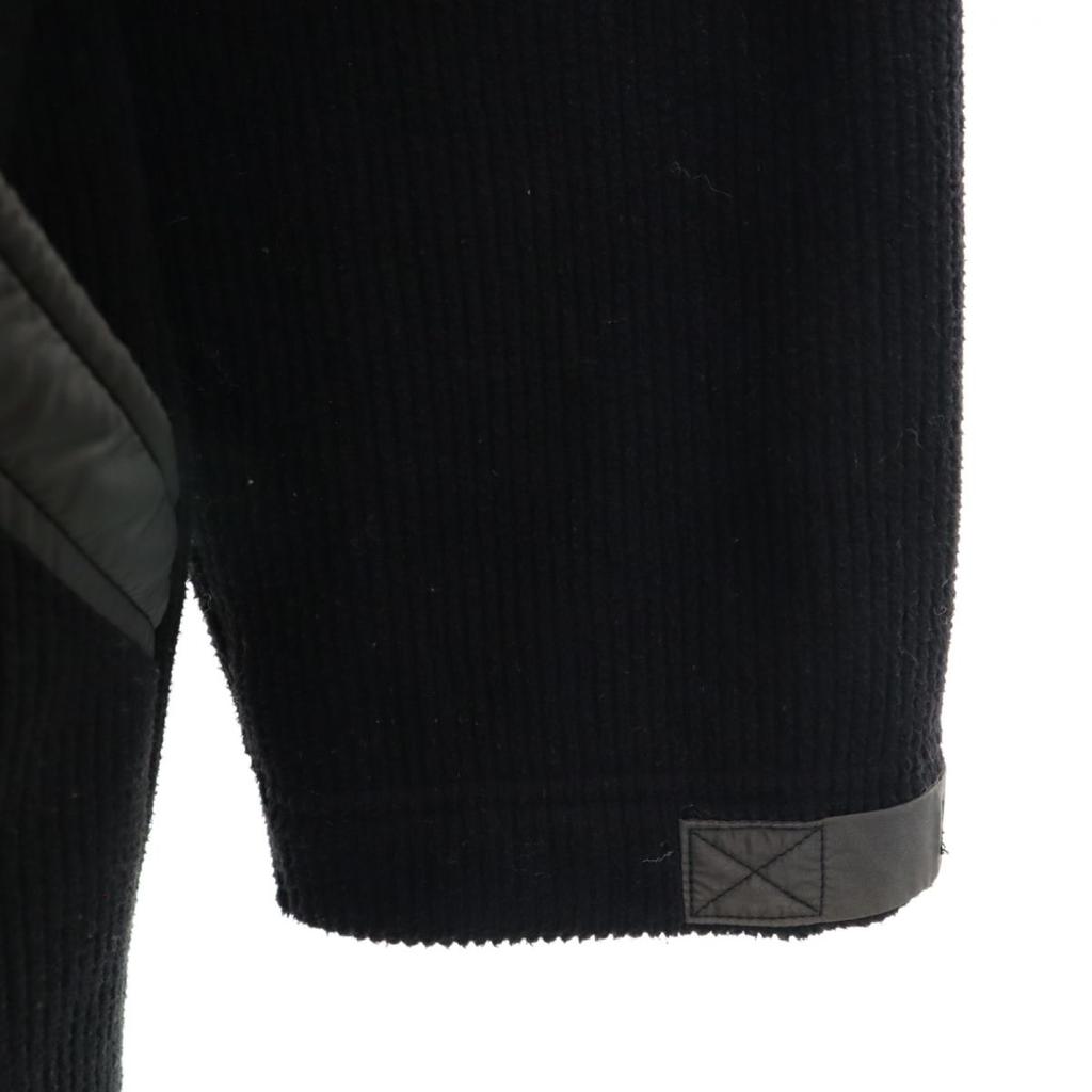 CASTELBAJAC KIDS SPORT Long Sleeve Corduroy Zip Hoodie M Black Series Kid's Used