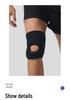 Meniskusschutz-Kniepolster mit Silikon-Patella-Stütze für Laufen, Radfahren und Fitness