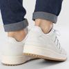 adidas Forum Low Big Kid White Gum Kids Sneakers Chalk-White Cloud-White ID6861