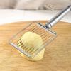 Cortador de Acero Inoxidable para Cebolla Tomate Carne para el Almuerzo Cortador de Huevos con Forma de Flor Cortador de Fruta Utensilios de Cocina