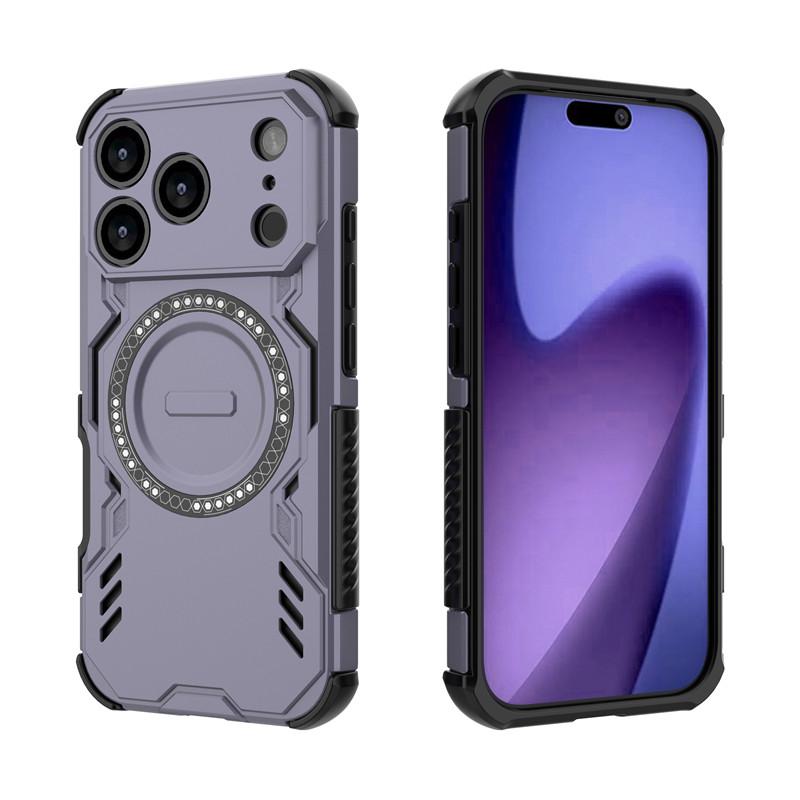 For iPhone 17 Pro Case iPhone 17 Pro Cover Heat Dissipation Magnetic Wireless Charging Phone Cases For iPhone 17 Air Pro Max