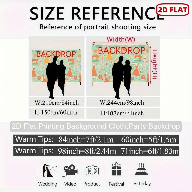 1Pcs Christmas Village Santa Decoration Background Winter Backdrop Decorations For Photo Studio Photo Booth Christams Party