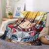 Cardcaptor Sakura splicingPrint Flannel Blanket, High Quality Comfortable for All Seasons, Home Decor, Warmth and Comfort