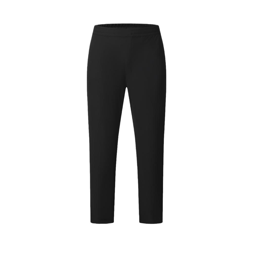 FILA Comfortable Classic Soft Knit Sports Pants Men bottoms Deep-Black A11M521602A-BK