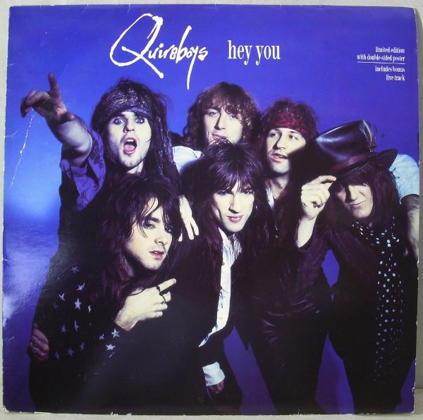 

12inch Record QUIREBOYS Hey You 12RP6241 PARLOPHONE 1989 UK Rock Used