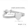 18K Gold Plated Three-Color Heart Mesh Bracelet