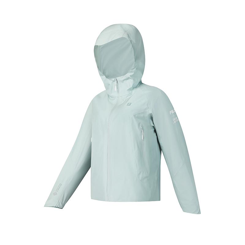 Fila X BBC EARTH Athletics Explore Minimalist Hoodie Jacket Women Jackets Mysterious-Blue A11W437702FLB