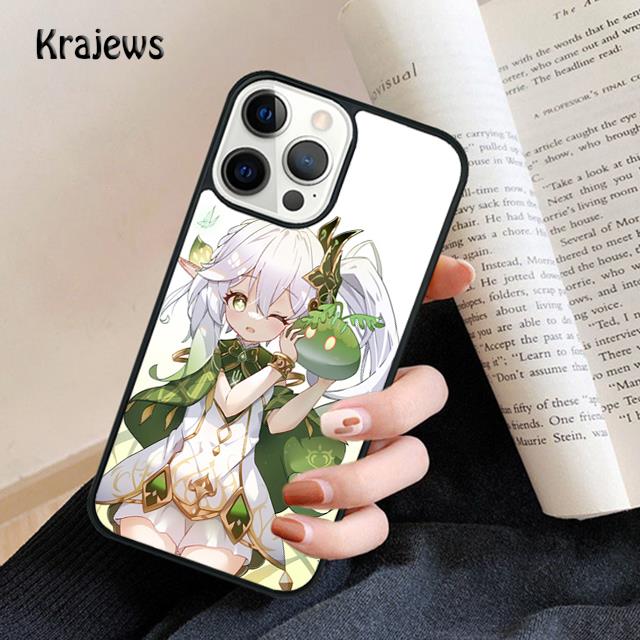 Nahida Genshin Impact Soft Phone Case For IPhone 18 17 Air 16 15 14 Max Plus 11 12 13 Pro Max Phone Cover Coque Fundas