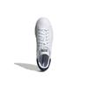 Adidas Originals Stan Smith Blue Tail Casual Slip Resistant Durable Low Top Skate Shoes Men Sneakers White Navy-Blue EH2305