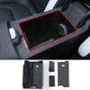 For Mercedes-Benz Smart Elf #1  ABS Black Car Armrest Storage Box Mobile Phone Storage Box Car Accessories Interior
