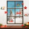 Christmas Stencils Merry Christmas Decorations for Home 2025 Navidad Natal Xmas Wall Window DIY Stencils Ornament New Year 2026
