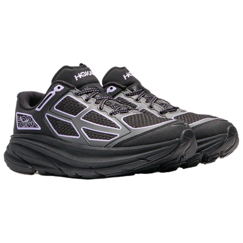 HOKA Clifton One9 Black Aster Flower Unisex Sneakers 1155370-BWR