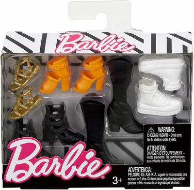 Barbie Accessories Original Petite Doll Shoe Pack &