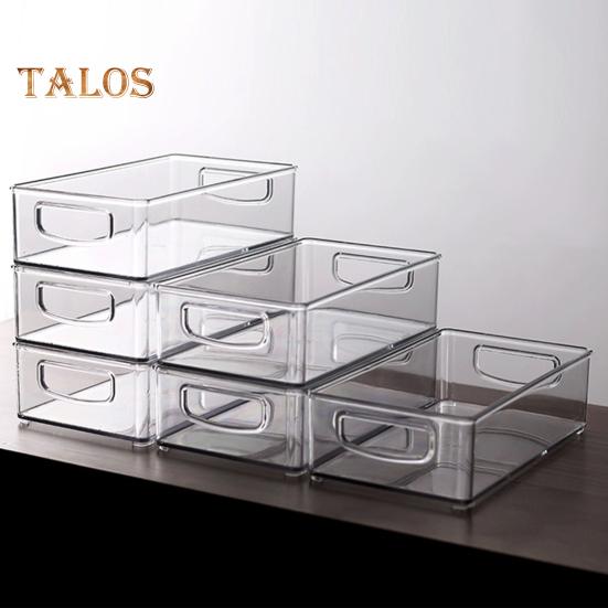 Refrigerator Food Storage Rack Food Grade Material Temperature Resistant PET Useful Itchen Countertops Food Storage Bins for Kitchen