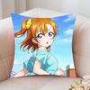 Honoka Kousaka Anime Lovelive Pillow Case Home Decor Throw For Sofa Bed Car Room Decor Gift Idea