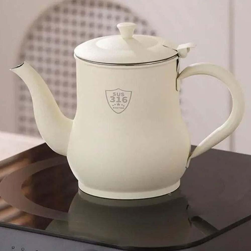 Thickened Oil Dispenser Bottle Leak-Proof Oil Filter Pot Stainless Steel Oil Pot  Kitchen Supplies