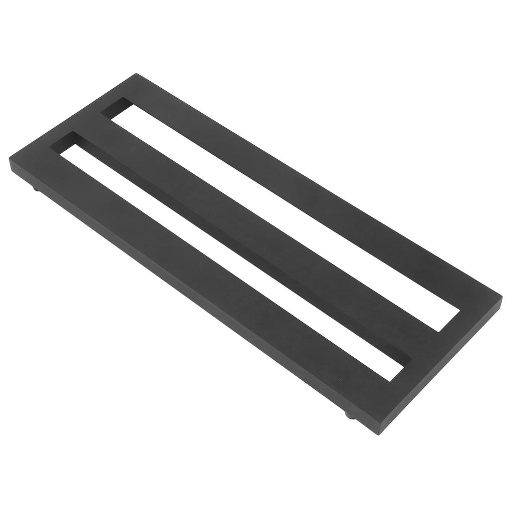 Electric Guitar Effect Pedal Board Aluminum Alloy Guitar Effector Board with Carrying Case