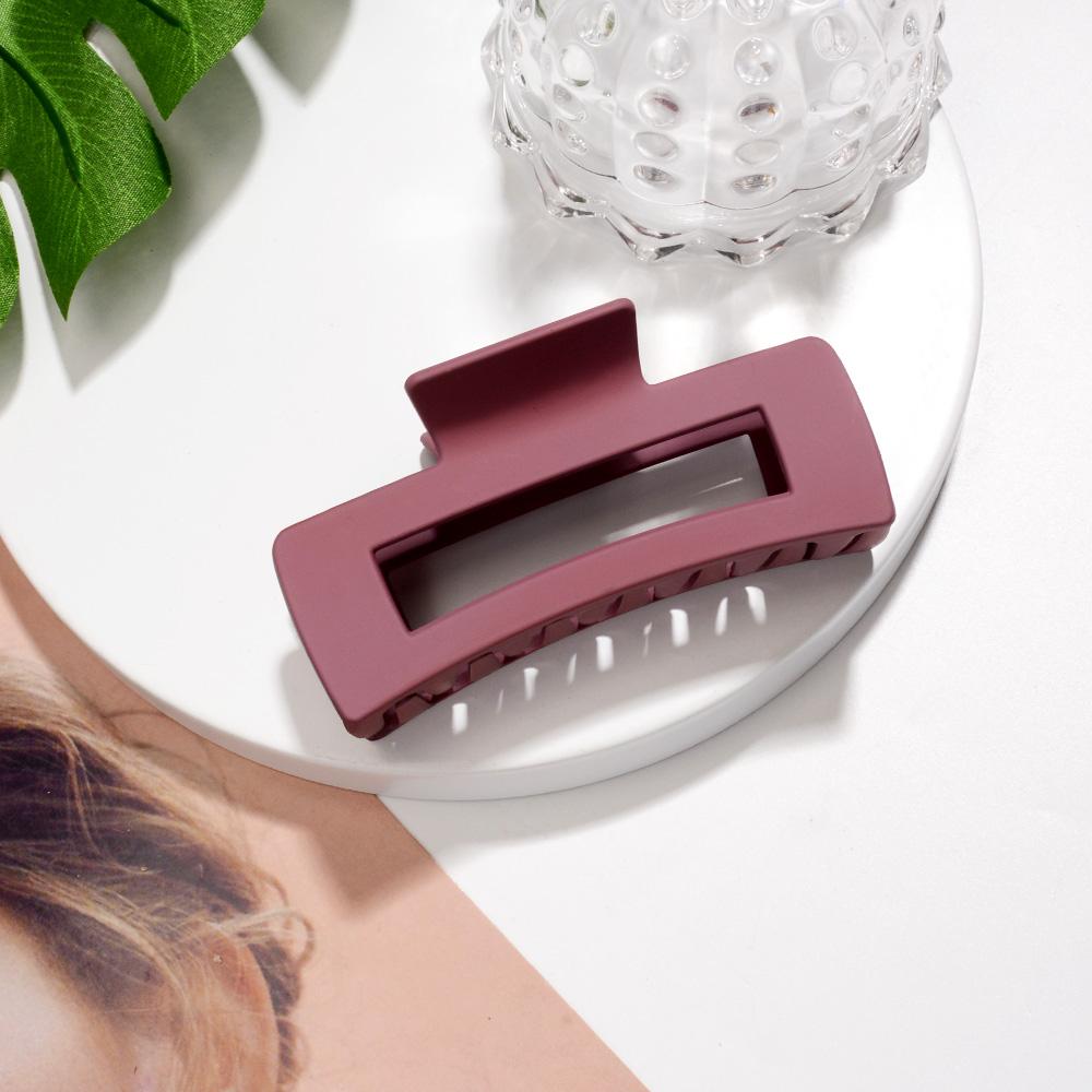 Koreanische Neutral Kaffee Große Klaue Clips für Dickes Haar Zubehör Frauen Kopfschmuck Ins Mode Kunststoff Fang Krabben Haarnadeln Geschenke