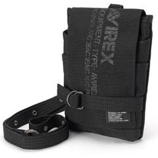 AVIREX Shoulder Pouch Chalk Pouch Eagle avx341 black