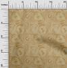 oneOone Cotton Flex Light Brown Fabric Abstracts Diy Clothing Quilting Fabric Print Fabric By Yard 40 Inch