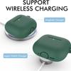 For AirPods 4 Earphone Silicone Case Set with Anti-Lost Keychain, Strap, Ear Tips, Cleaning Pen