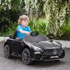 Elektrisches Kinderauto, Mercedes, 3-5 km/h, Fernbedienung, Lichter & Musik, schwarz