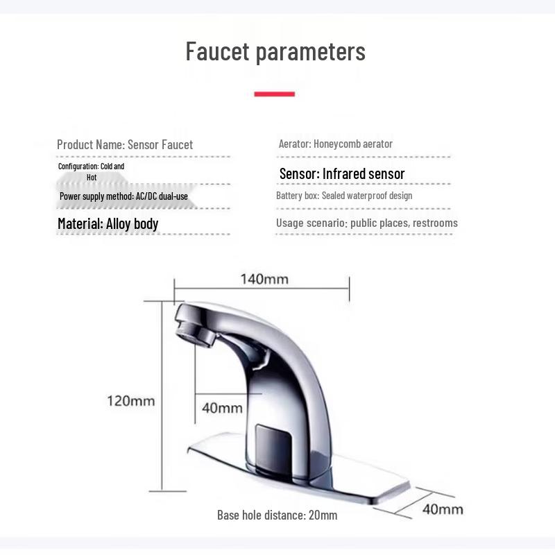 MINXI Smart Automatic Hot & Cold Sensor Faucet