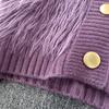 Imitation Mink Sweater Fashion Stand-UP Collar Loose Top Women's  Autumn/Winter Korean Soft Comfortable Cardigan Solid Coat