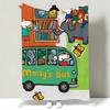 Cartoon M-Maisy M-Mouse Throw Soft Warm Flannel Throw Blanket, Multi-use for Sofa Bed Office Nap
