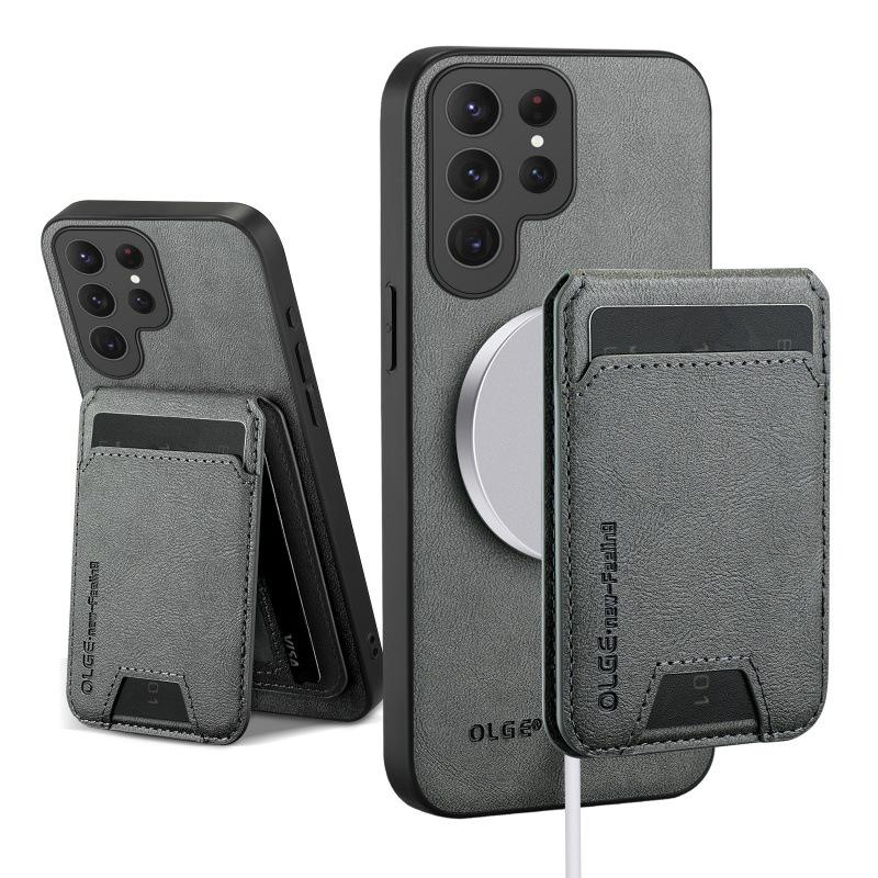 Suitable for Samsung Galaxy S25FE Mobile Phone Case 25 Cow Pattern Leather Magnetic Card Case New S25Ultra