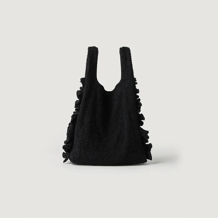 Crinkle frill bag - 3colors
