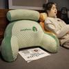 Summer Latex Large Backrest Pillow - Cool, Soft for Bed & Reading