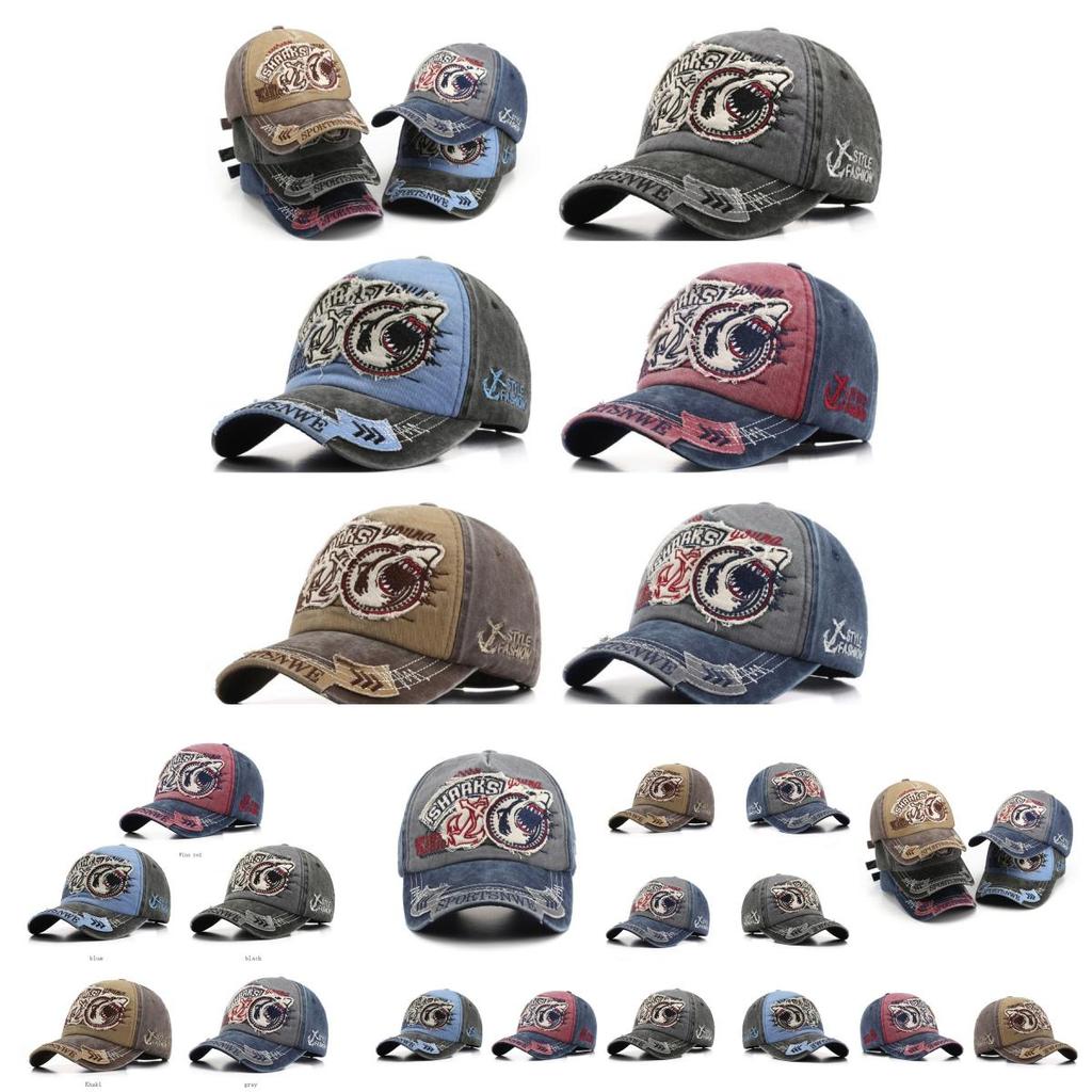 Retro Vintage Distressed Trucker Baseball Cap For Men And Women