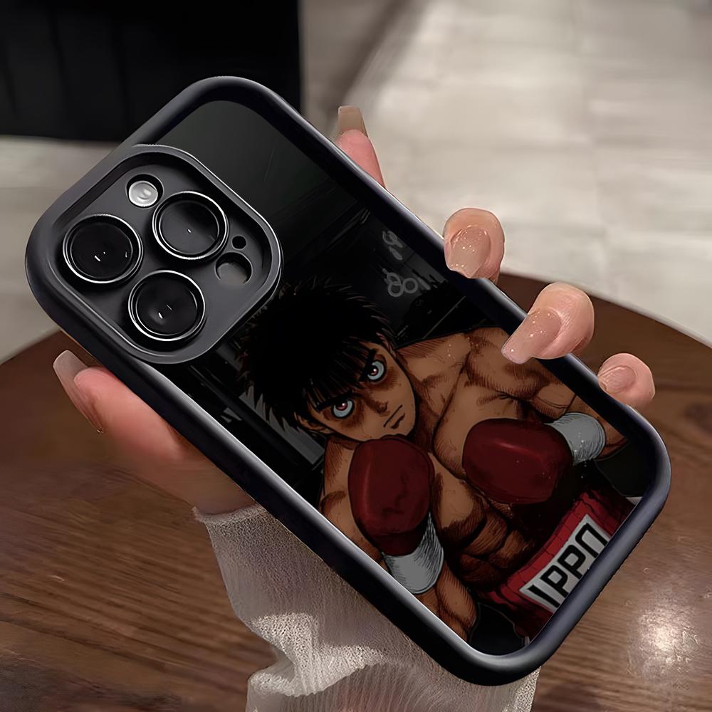 Hajime No Ippo Cool Anime Phone Case For IPhone 17 Pro Max 15 Pro 16 14 Plus 12 13 Mini 11 Pro Shockproof Soft Cover