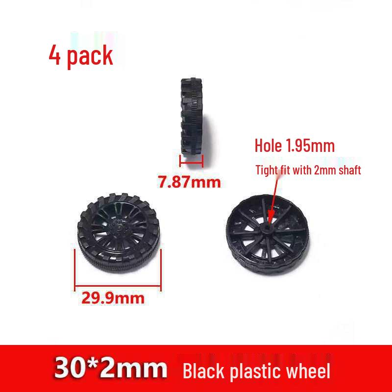 DIY Plastic Toy Wheels - Available in Sizes 22/26/30/32/34/37/42