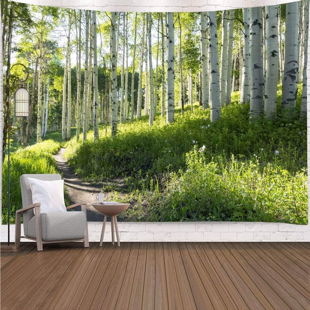 Tapestry yisure forest wall nature tree 75x100