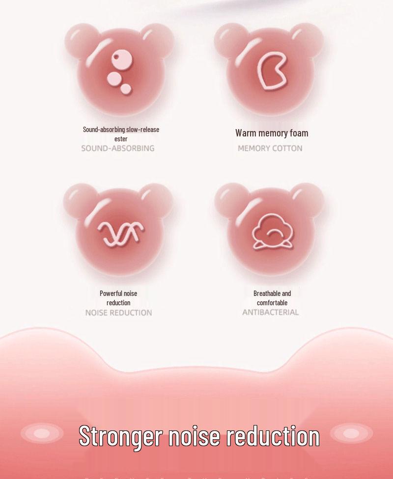 Kitty Cat Noise-Canceling Earplugs: For Sleeping, Studying, or Breaks