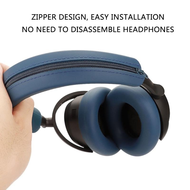 Silicone Earpads Ear Pads Head Beam Cover Ear Cushions Cover Earmuffs for ACCENTUM PLUS Gaming Headsets