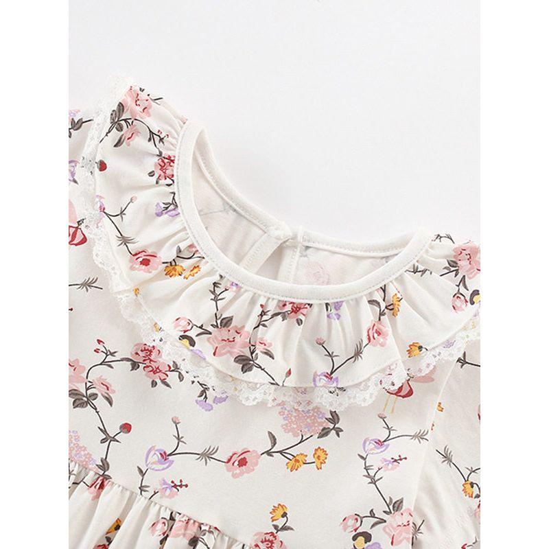 Cross-Border Malwee Girls' Dress Summer New Short-Sleeved European and American Style Children's Dress Princess Dress
