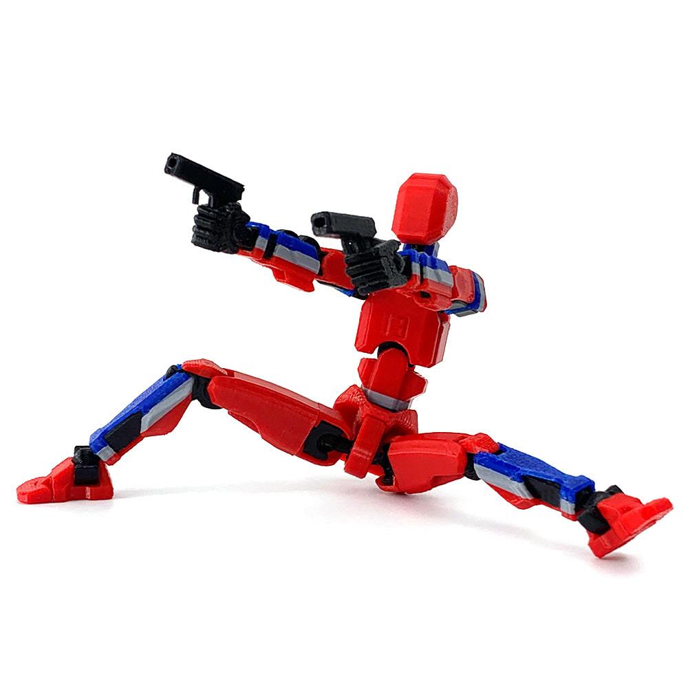 3D Printed Mannequin Dummy 13 Bad Boys Series Toys Action Figures Multi-Jointed Movable Shapeshift Robot Parent Child Games