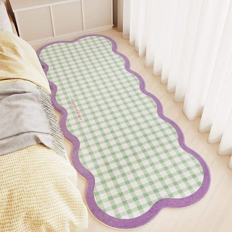 

Коврик для спальни у кровати, противопадающий коврик для пола, коврик для гостиной, прихожей, балкона 50 * 80cm
